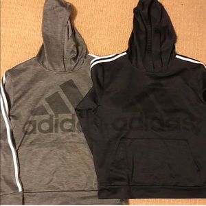 Adidas Boys Hoodie Sweatshirt Fleece. Size 18/20